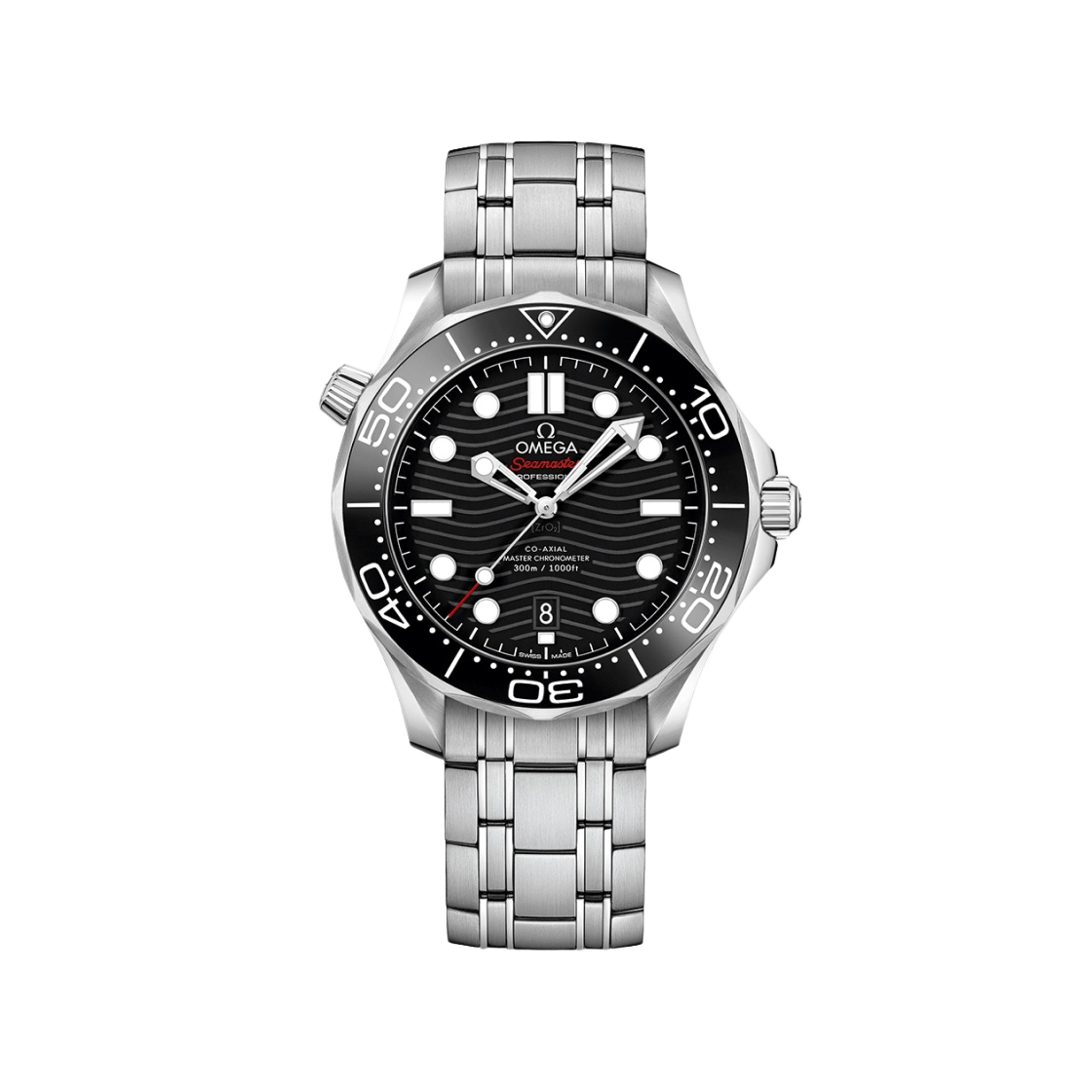 오메가 씨마스터 다이버 300M 코 액시얼 마스터 크로노미터 스틸 블랙(Omega Seamaster Diver 300M Co Axial Master Chronometer Steel Black)