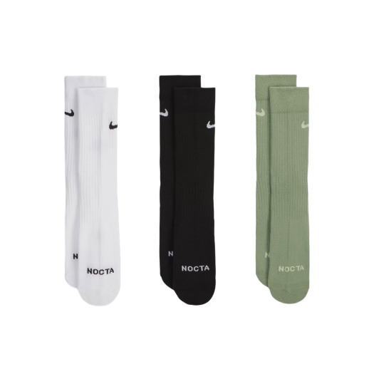 Nike x Drake Nocta Crew Socks Multi Color (3 Pack)