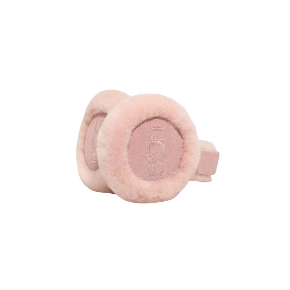 (W) 어그 자수 로고 이어머프 애플 블라썸((W) UGG Embroidered Logo Earmuff Apple Blossom)