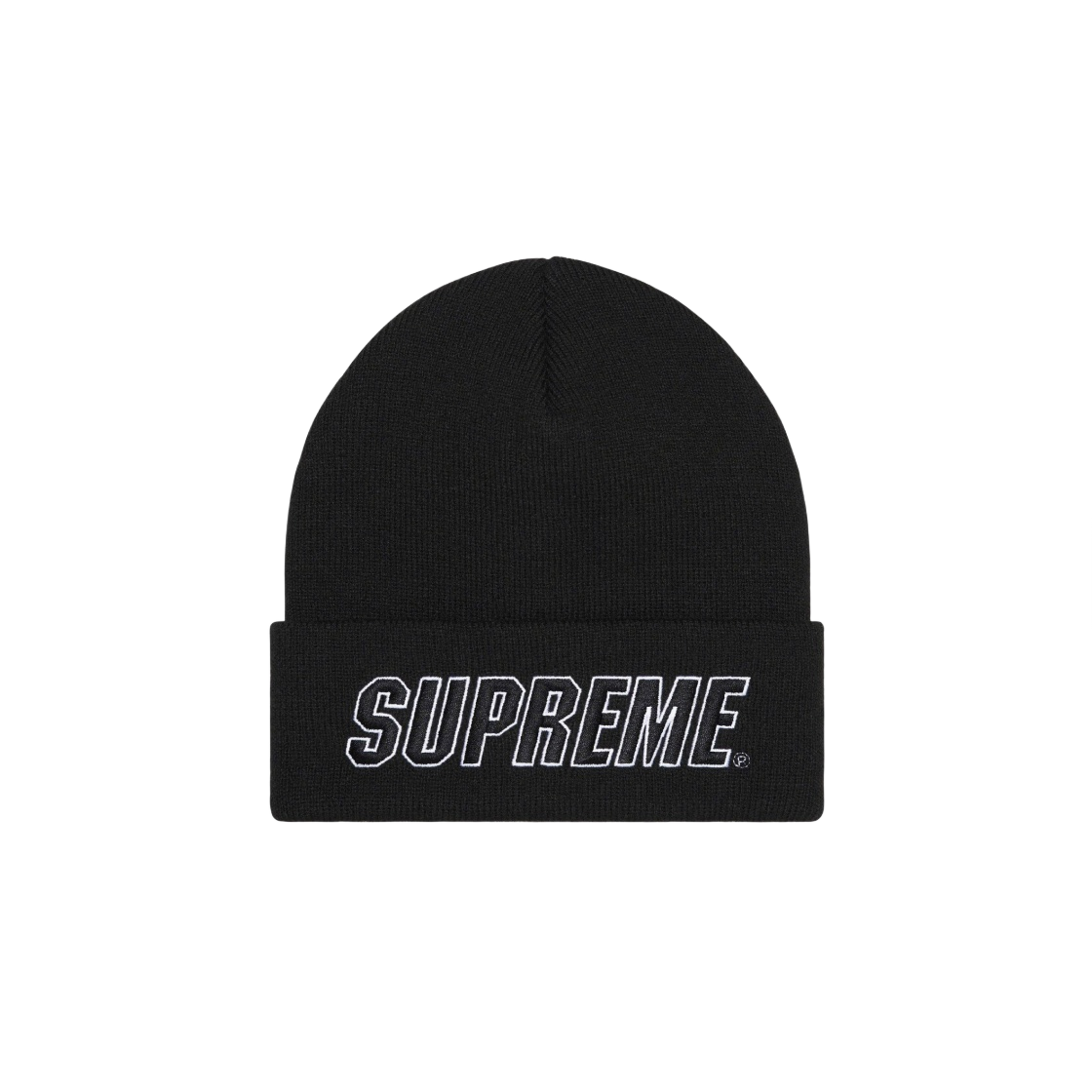 슈프림 슬랜트 비니 블랙 - 23FW