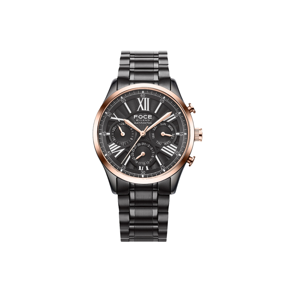 포체 43mm 메탈 워치 그레이(Foce 43mm Metal Watch Grey)