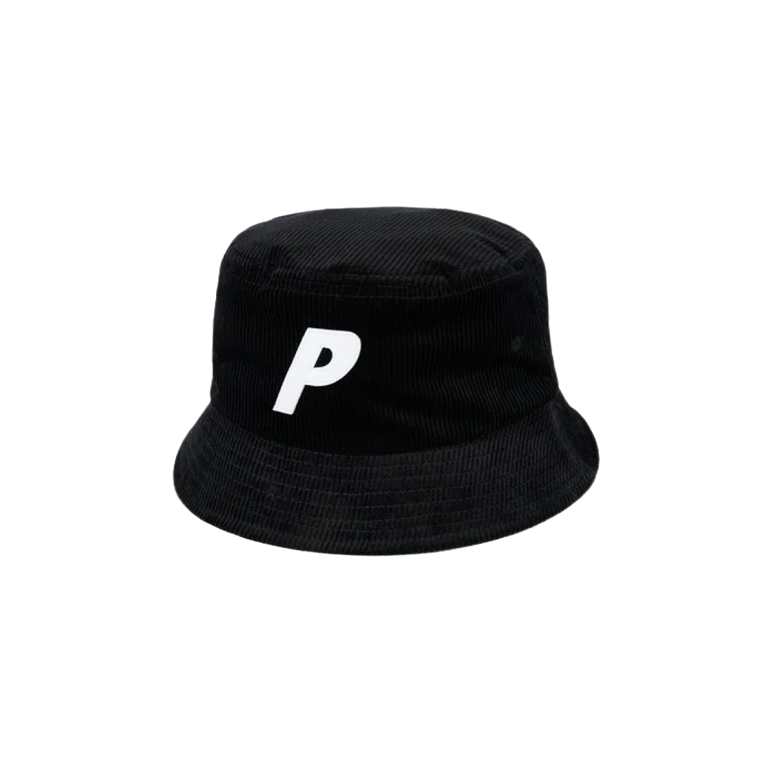 팔라스 P 코듀로이 버킷햇 블랙 - 23SS(Palace P Corduroy Bucket Hat Black - 23SS) - 1