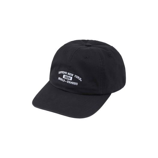 Supreme New York Arc 6-Panel Black - 24SS