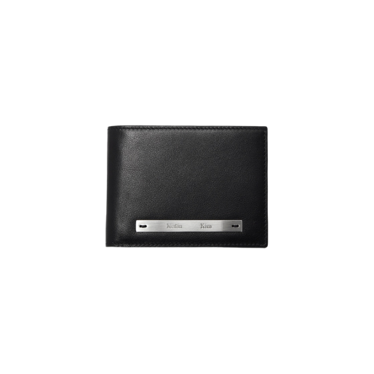 ●Matin Kim●VINTAGE CARD WALLET IN BLACK Matin Kim Vintage Card Wallet Black - SS25 - US