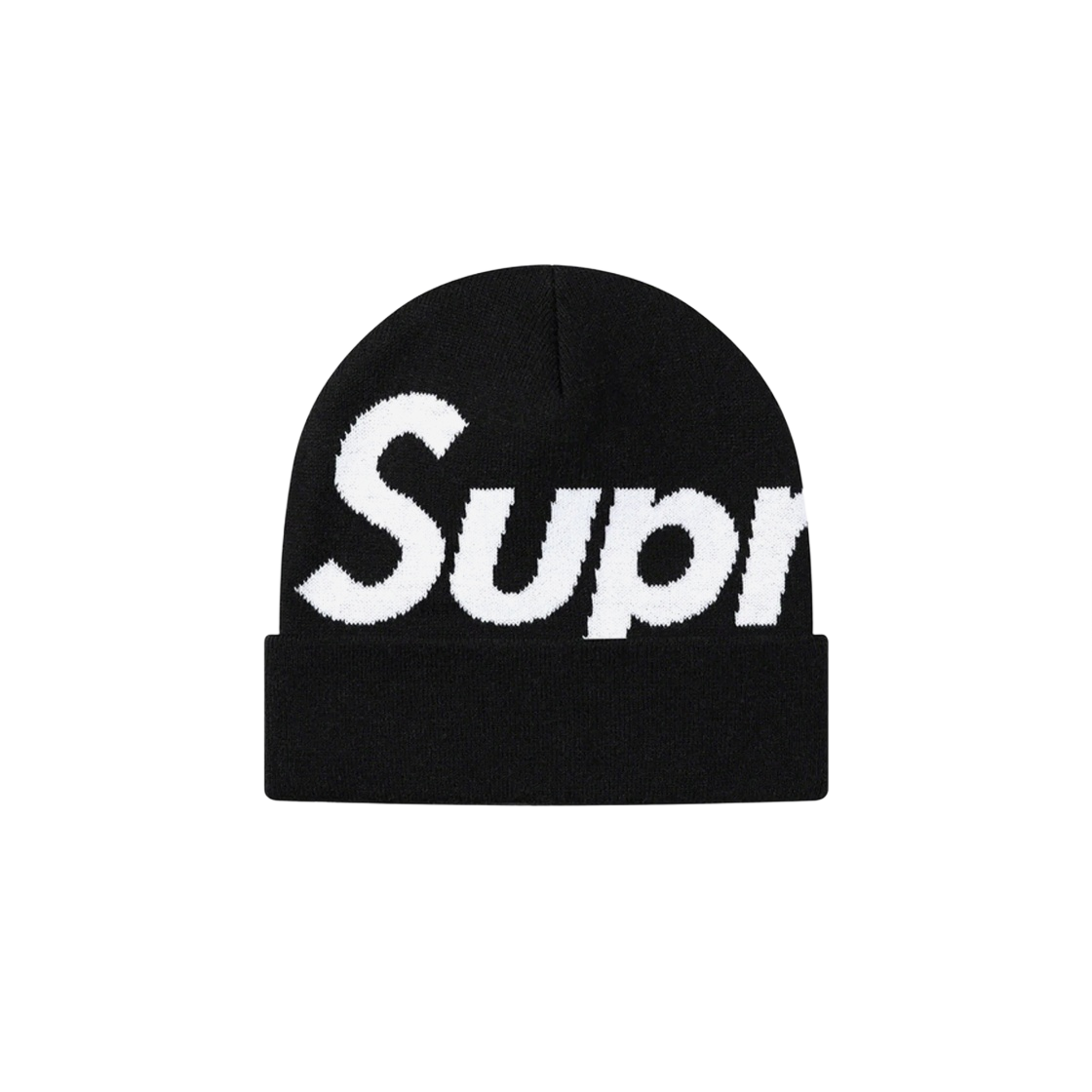 슈프림 빅 로고 비니 블랙 - 20FW(Supreme Big Logo Beanie Black - 20FW) - 1