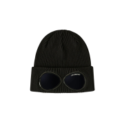 C.P. Company Cotton Goggle Beanie Black - 24SS