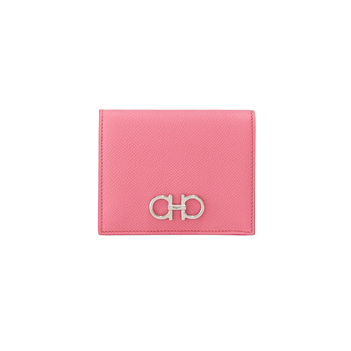22D780-755268 Ferragamo Gancini Compact Wallet Peony - 대표 이미지 #1