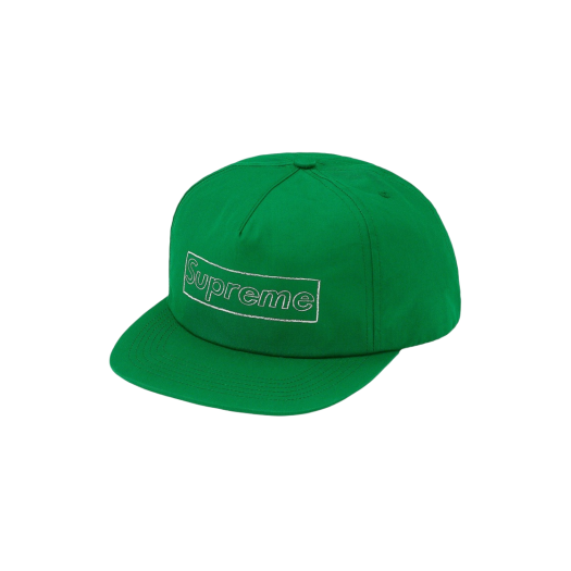 Supreme x Kaws Chalk Logo 5-Panel Green - 21SS