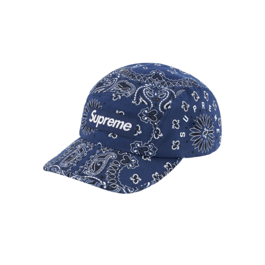슈프림 반다나 캠프캡 블랙 - 21SS | Supreme | KREAM