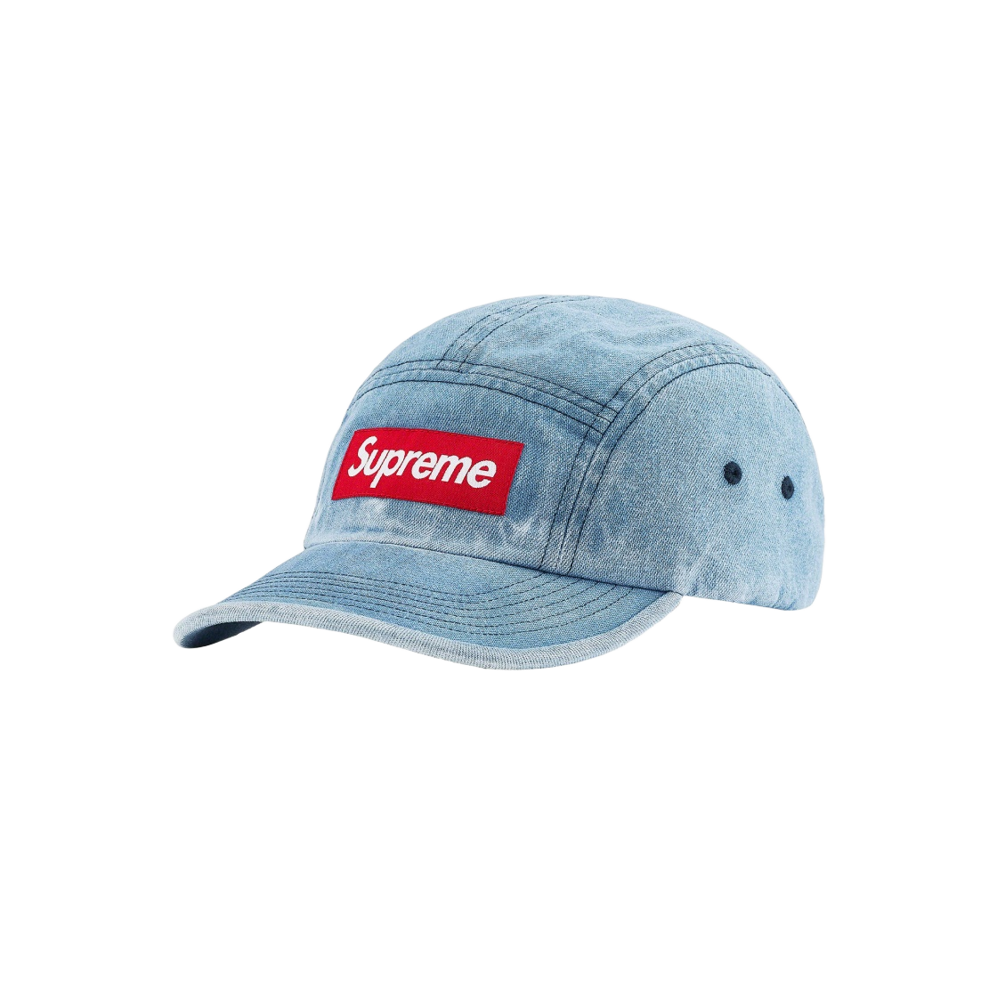 슈프림 워시드 치노 트윌 캠프캡 데님 - 21FW | Supreme | KREAM