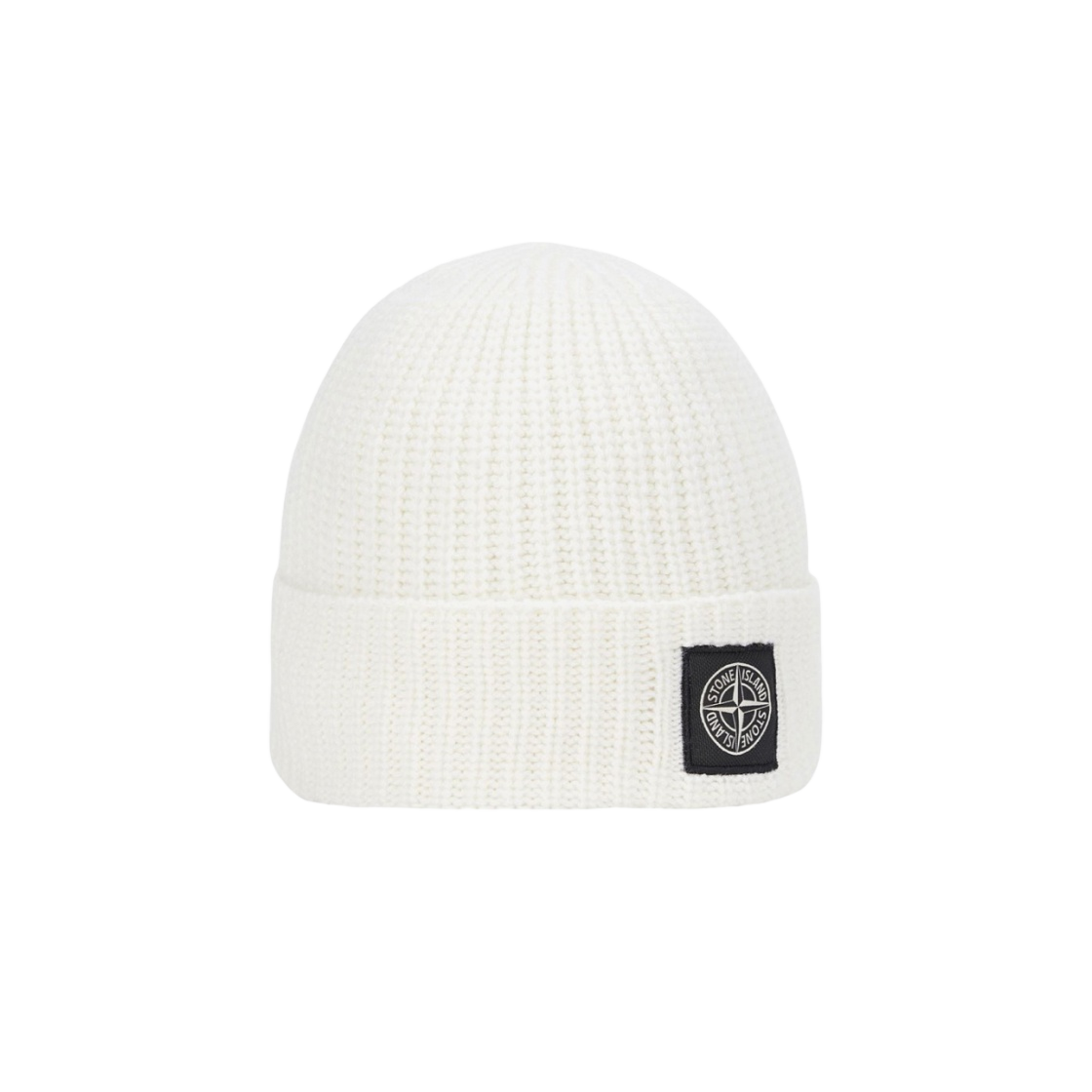 스톤 아일랜드 N10B5 질롱 울 비니 오프 화이트 - 21FW(Stone Island N10B5 Geelong Wool Beanie Off White - 21FW) - 1