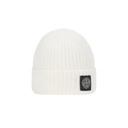 Stone Island N10B5 Geelong Wool Beanie Off White - 21FW