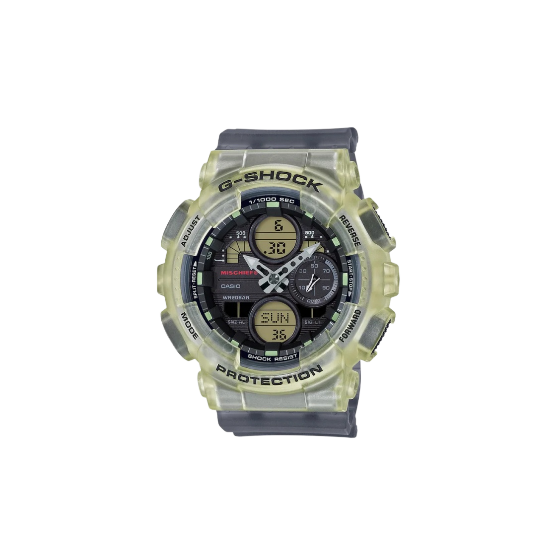 카시오 지샥 x 미스치프 리미티드 에디션 데들리 콤비네이션 GMA-S140MC-1A