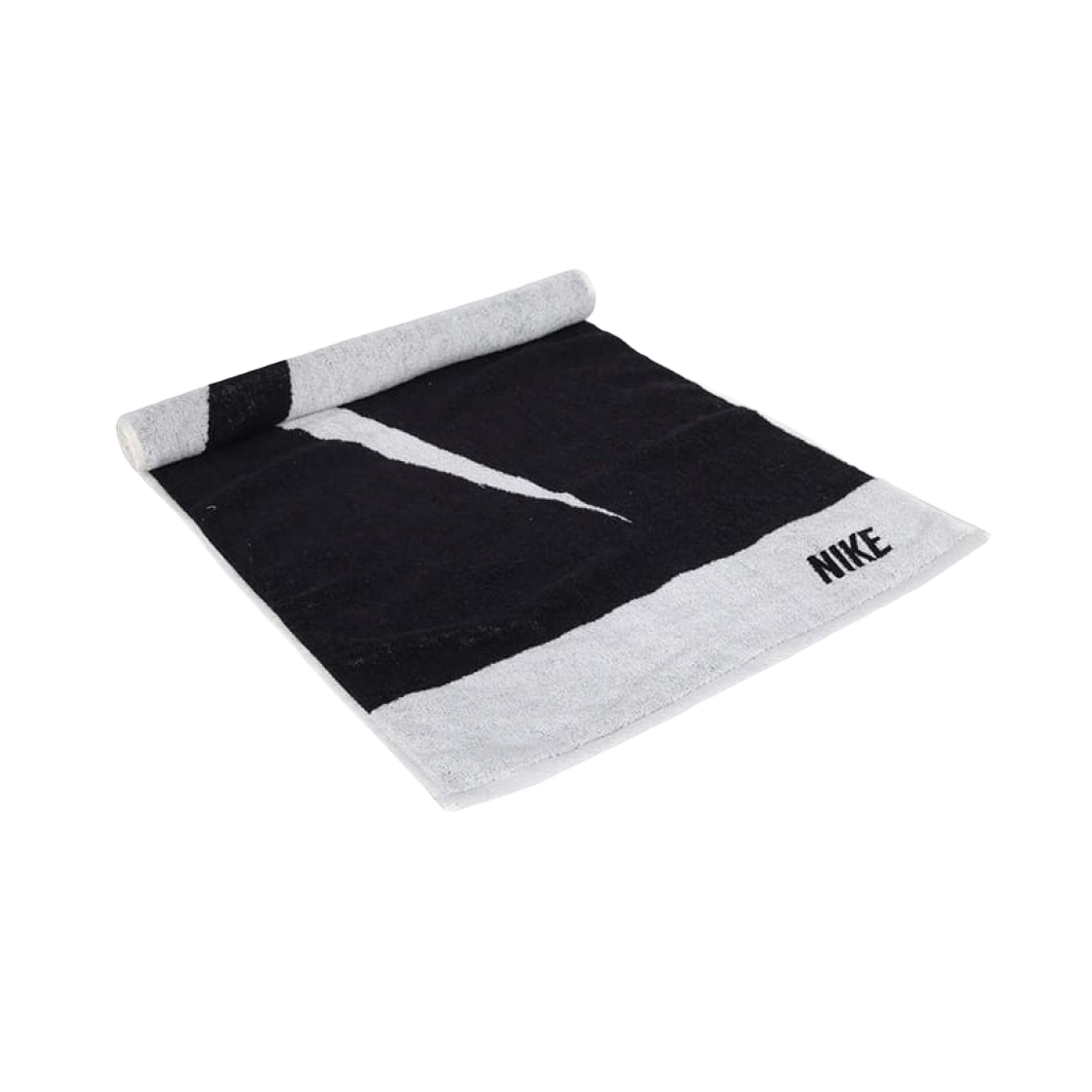 AC2383-189 Nike Medium Towel Black White - 대표 이미지 #1