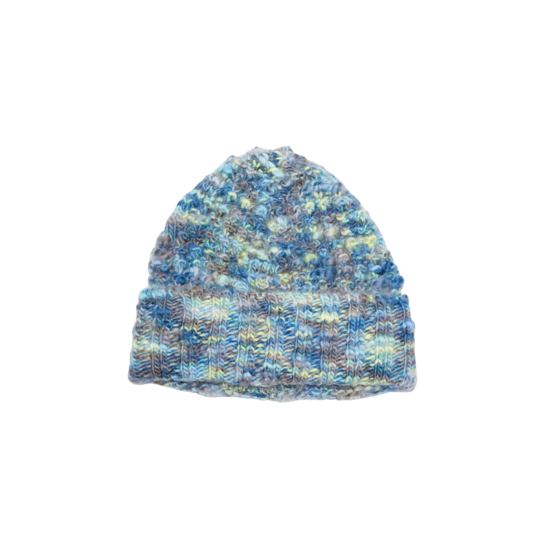 아크네 스튜디오 스페이스 다이 울 비니 블루 멀티(Acne Studios Space Dye Wool Beanie Blue Multi) - 1