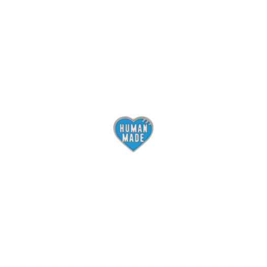 Human Made Heart Pin Blue