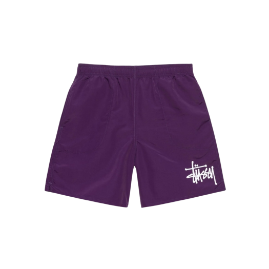 Stussy Big Basic Water Shorts Plum