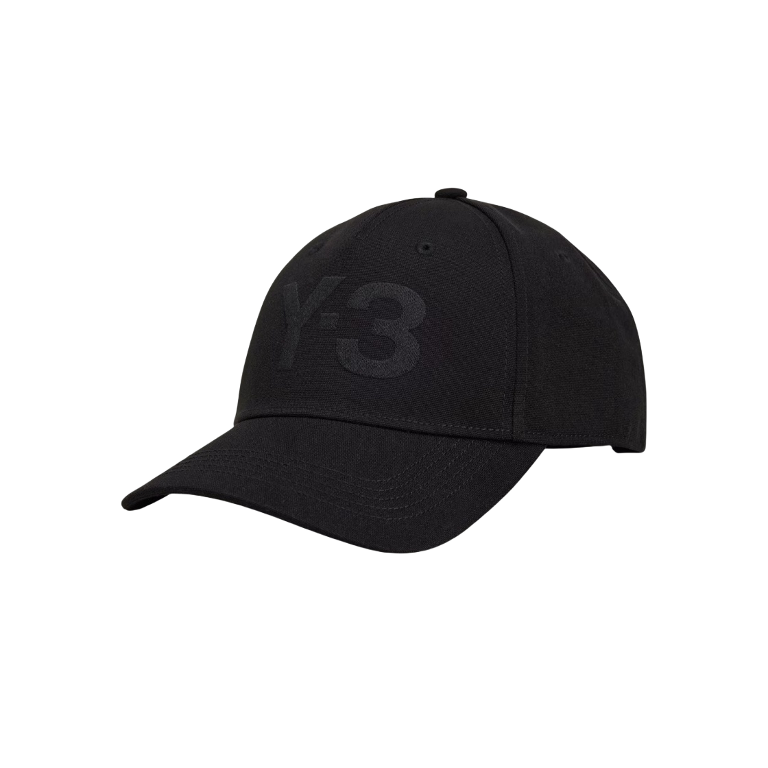 IY0104 Y-3 Logo Cap Black - 대표 이미지 #1