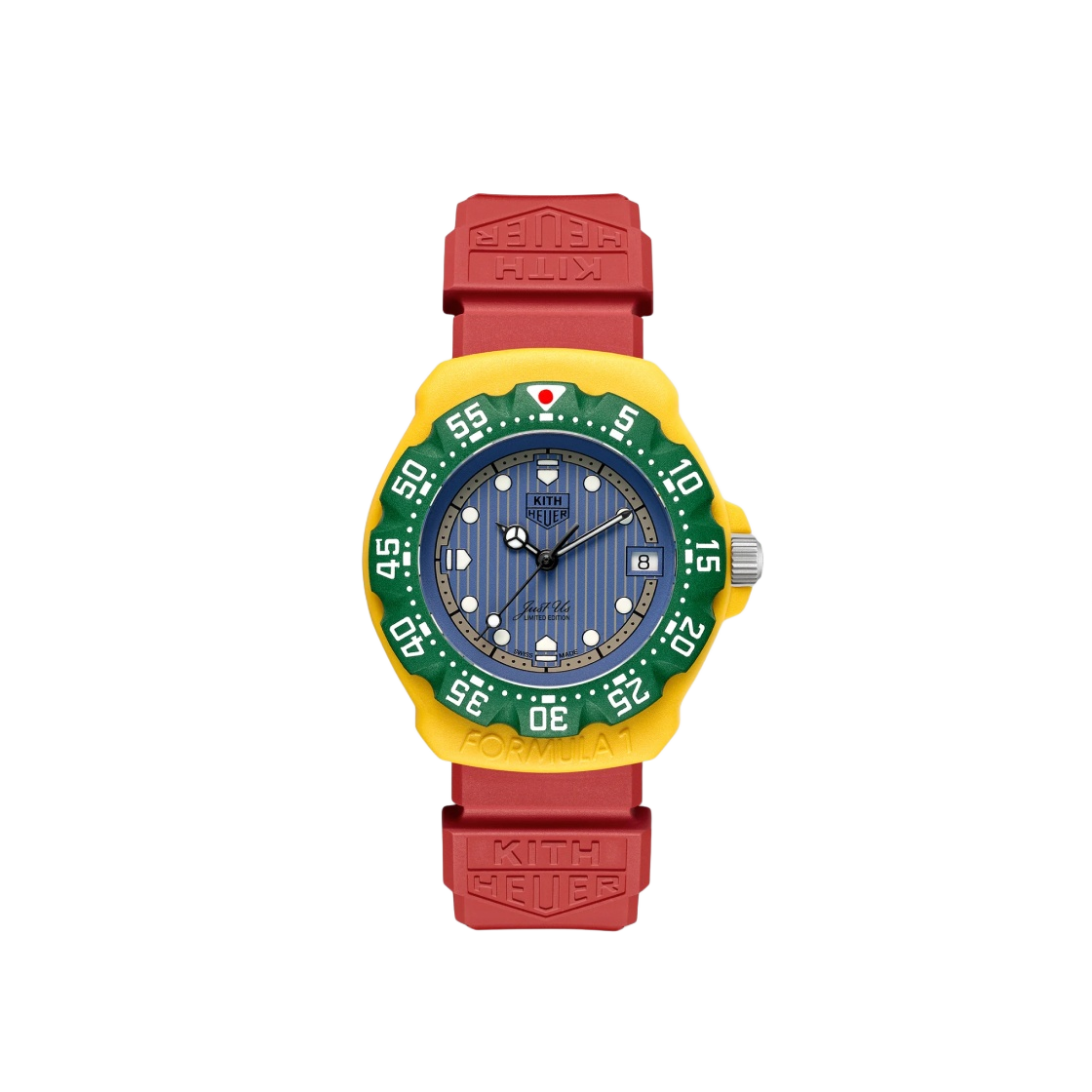 WA126E-BT0009 TAG Heuer x Kith Formula 1 Hawaii Quartz Rubber Blue