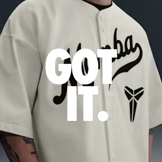 Nike Kobe Details Baseball Jersey Sail - Asia 착용 스타일