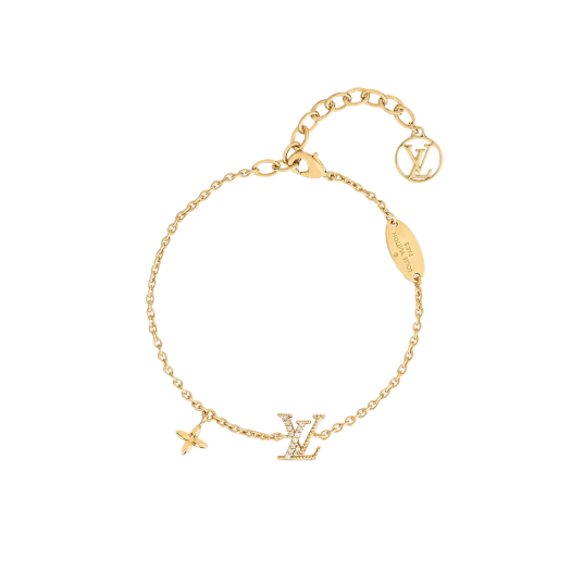 (W) Louis Vuitton LV Iconic Bracelet Gold