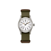 Hamilton Khaki Field Mechanical 38mm Nato Strap Green White
