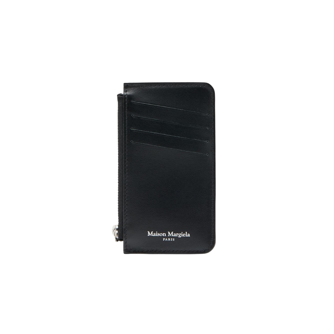 메종 마르지엘라 러버 레더 지퍼 카드 홀더 블랙(Maison Margiela Rubber Leather Zipped Card Holder Black) - 2