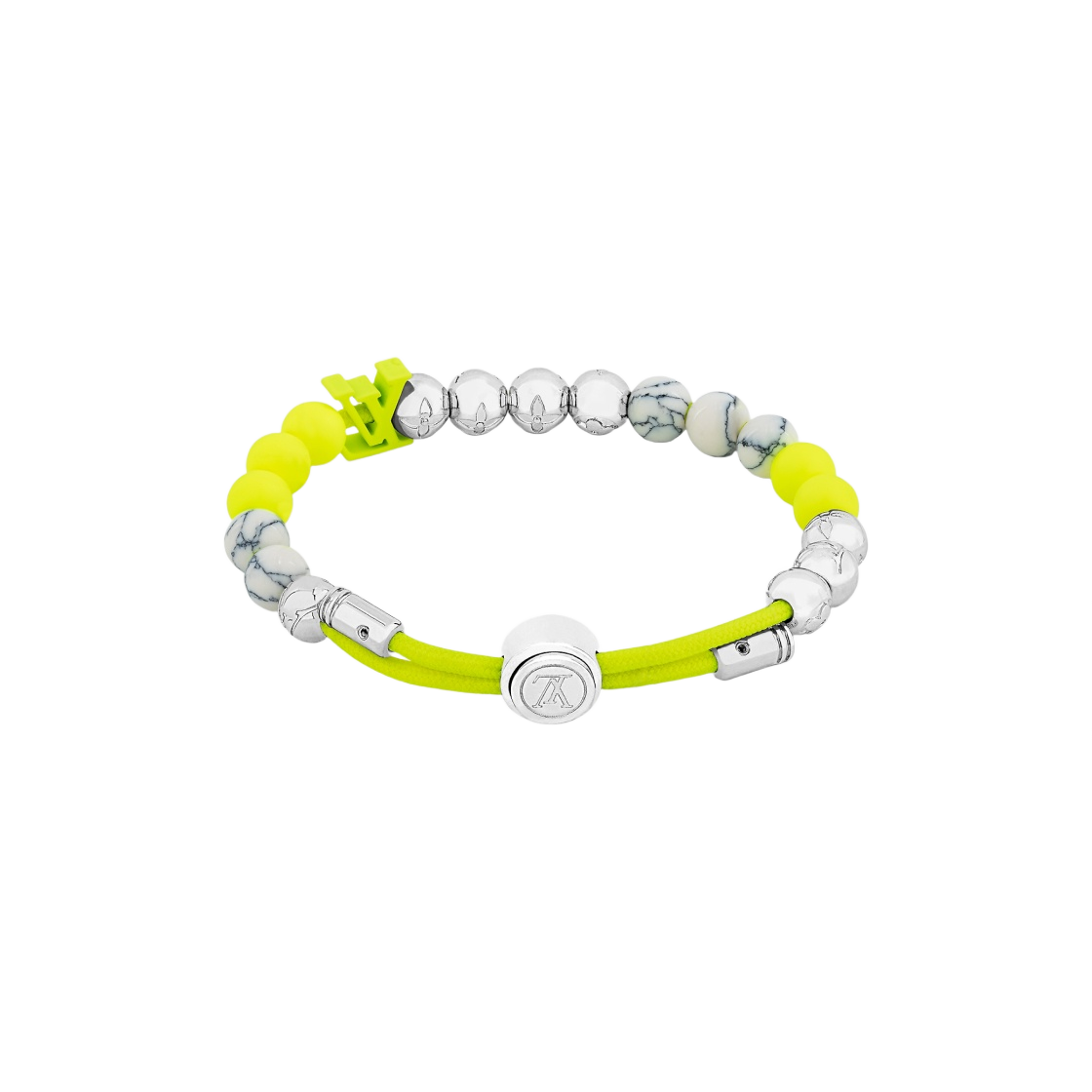 루이비통 모노그램 비즈 브레이슬릿 옐로우(Louis Vuitton Monogram Beads Bracelet Yellow) - 2