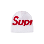 Supreme Big Logo Beanie White - 20FW