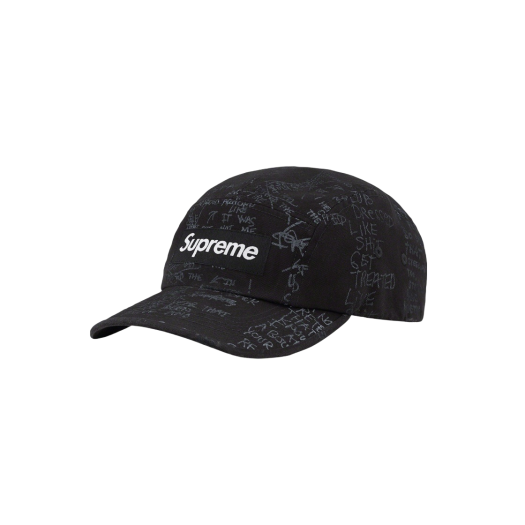 슈프림 아라빅 라벨 캠프캡 다크 블루 - 24FW | Supreme | KREAM