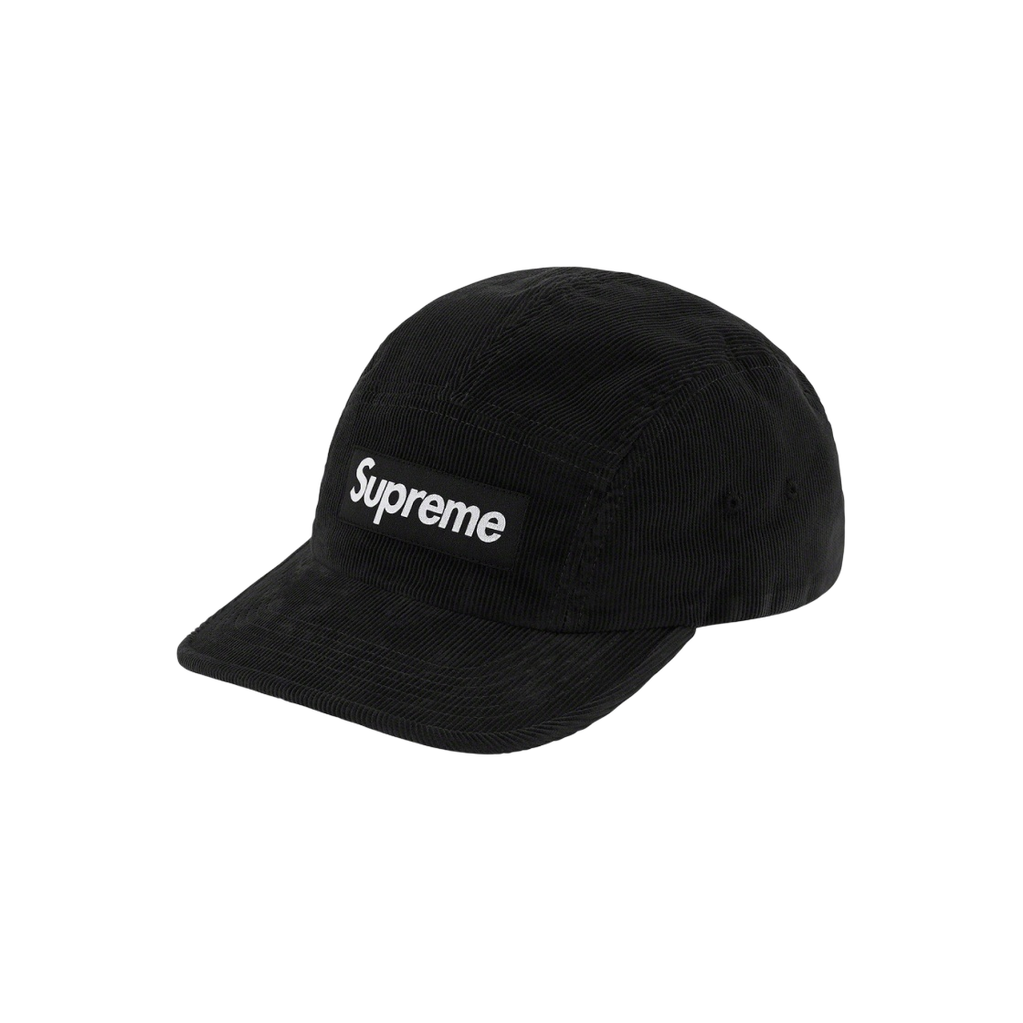 スケートボード Supreme Corduroy Camp Cap Black Supreme - Corduroy Camp Cap - UG.SHAFT