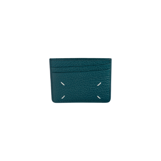 Maison Margiela Stitch Card Holder Green