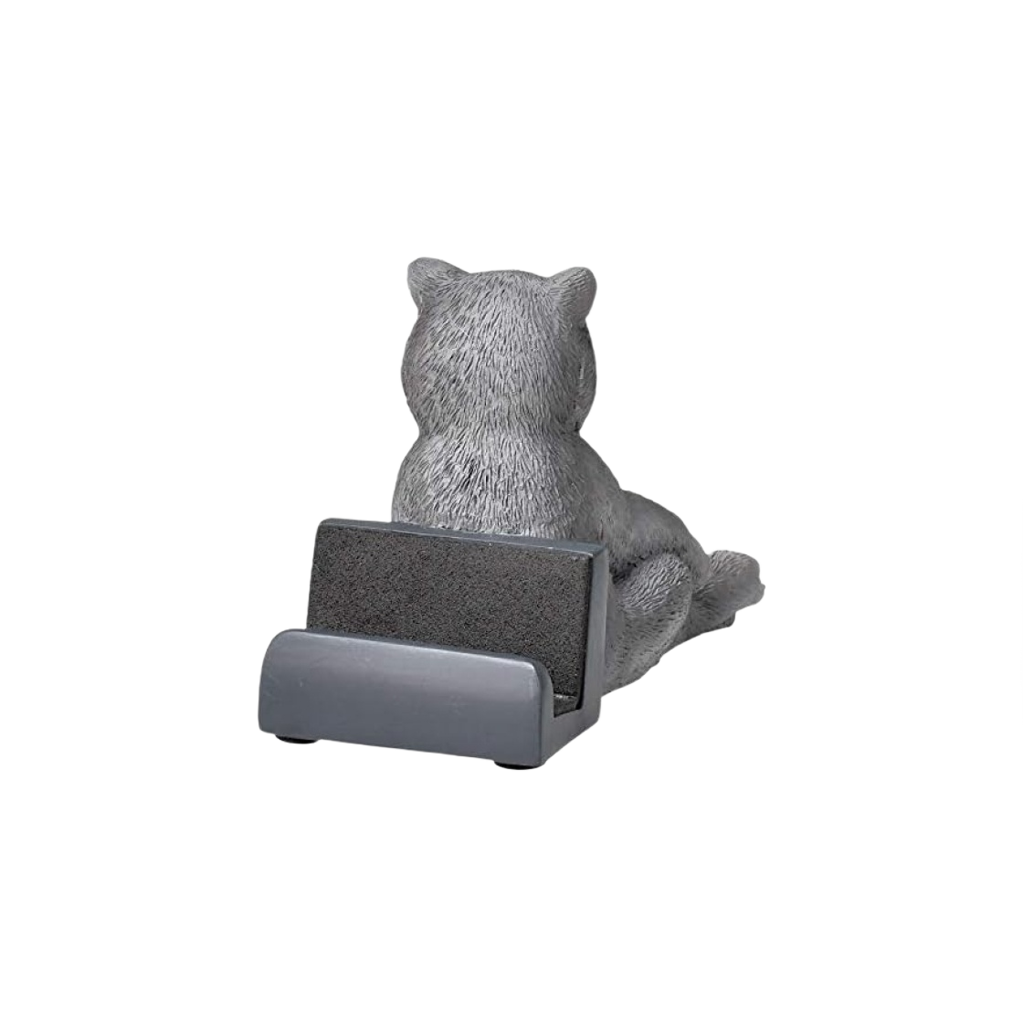 세토 크래프트 스코티쉬 폴드 그레이 미니 스마트폰 스탠드(Seto Craft Scottish Fold Grey Mini Smartphone Stand) - 2