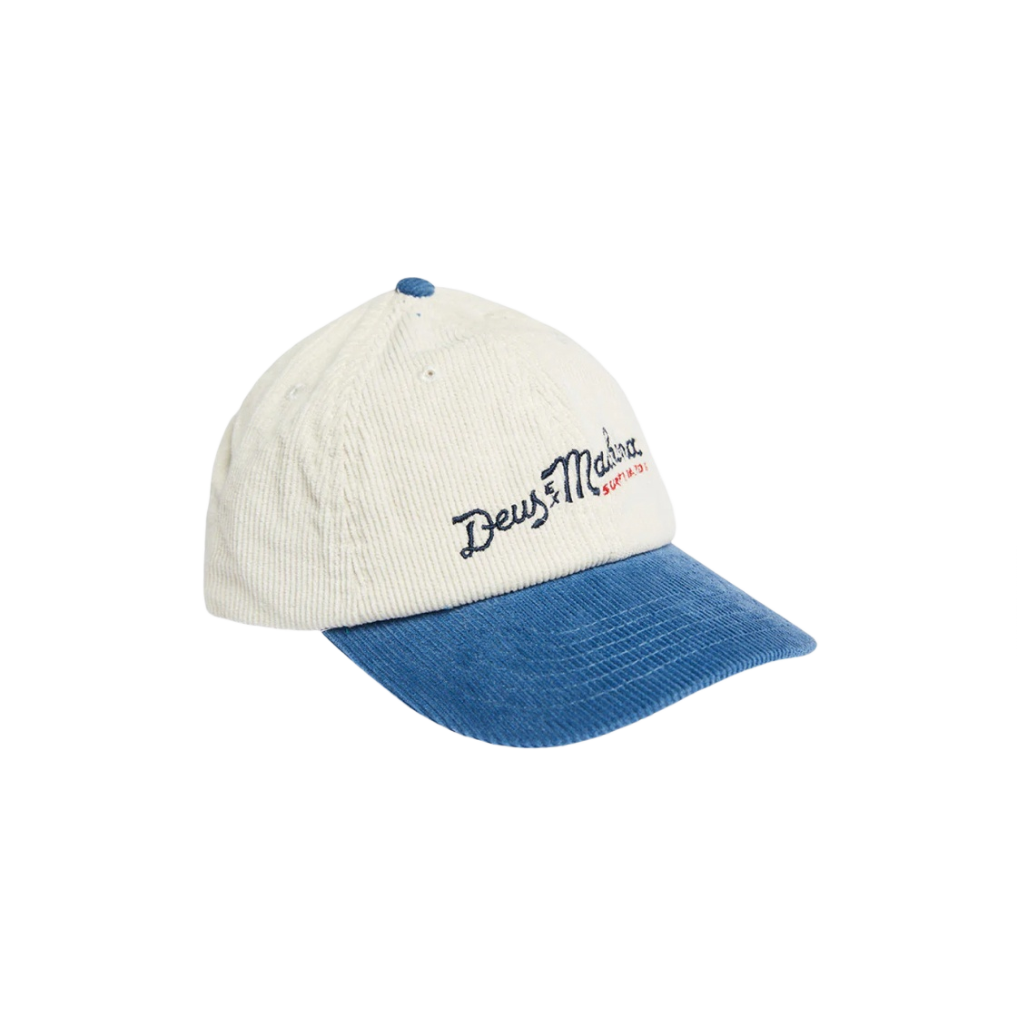 DMW227183 Deus Ex Machina Insignia Dad Cap White Navy