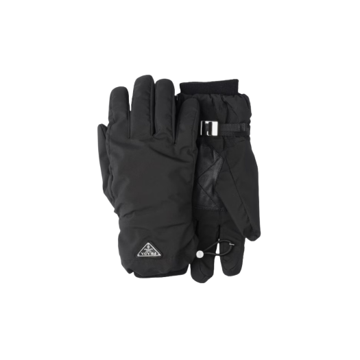 Prada Re-Nylon Gloves Black