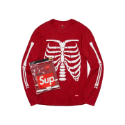 Supreme Hanes Bones Thermal Crew Red (1 Pack)