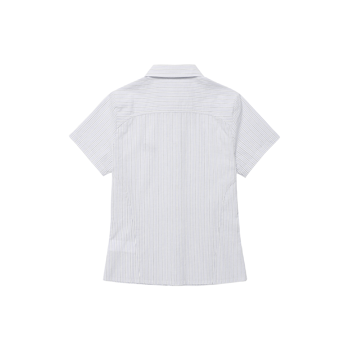 카비시 W 스트라이프 하프슬리브 셔츠 블루(CAVISH W Striped Half Sleeve Shirt Blue) - 2