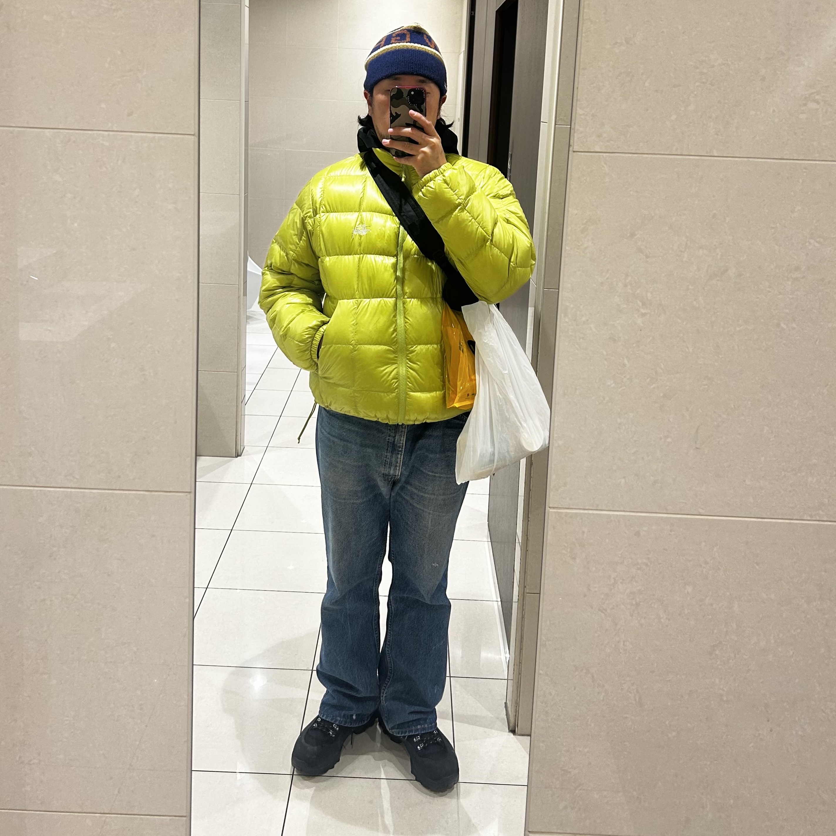 스투시 미드웨이트 퍼퍼 라임 | Stussy | KREAM