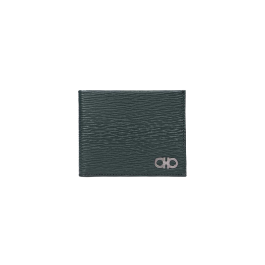 Ferragamo Gancini Wallet Green
