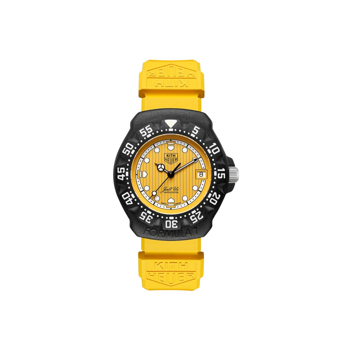 WA126C-BT0007 TAG Heuer x Kith Formula 1 Toronto Quartz Rubber Yellow