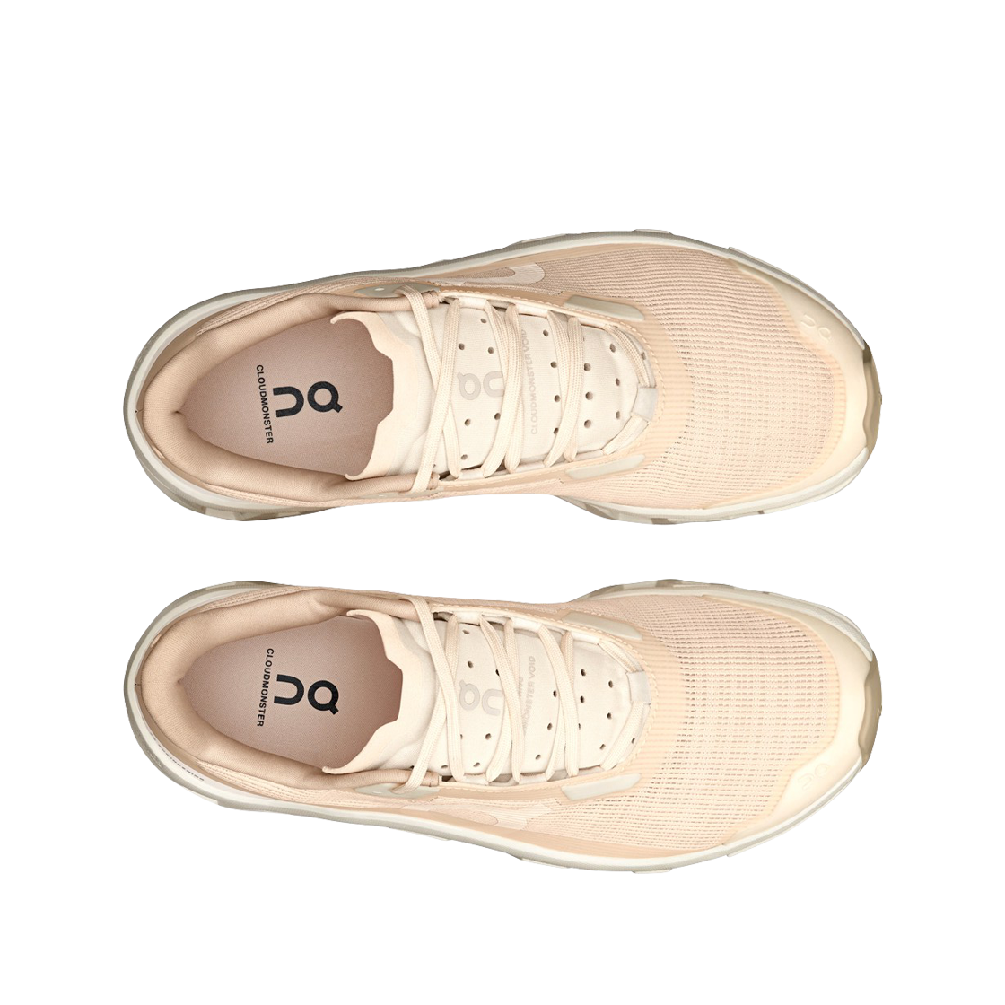 (W) 온 러닝 클라우드몬스터 보이드 듀 아이보리((W) On Running Cloudmonster Void Dew Ivory) - 2