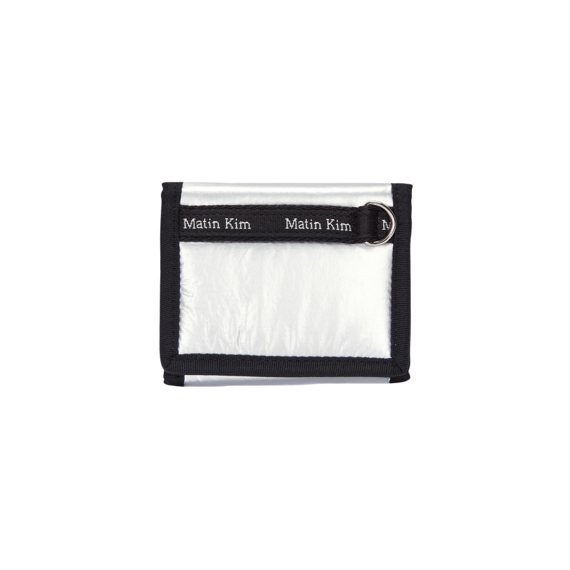 마뗑킴 글로시 캠프 지갑 실버(Matin Kim Glossy Camp Wallet Silver) - 1