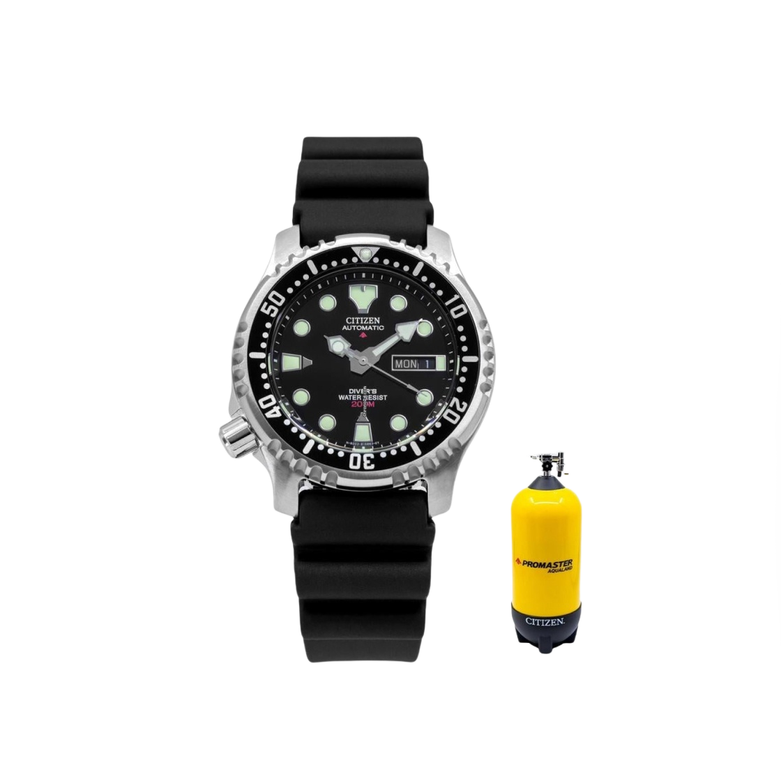 NY0040-09E Citizen Promaster Diver Automatic 200M 42mm Stainless Steel Black (Package Ver.)
