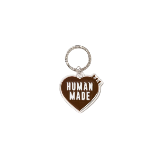 휴먼 메이드 케이코 소오토메 하트 키링 네이비 | Human Made