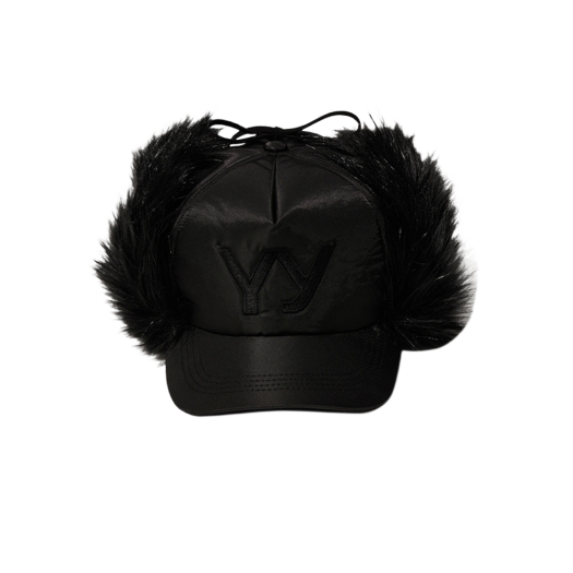 完売品OPENYY FAUX FUR CORDUROY EARFLAP CAP（Open YY Faux Fur