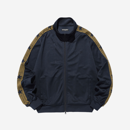 IK2FSMJ203ANV ISTKUNST IK Track Jersey Jacket Navy
