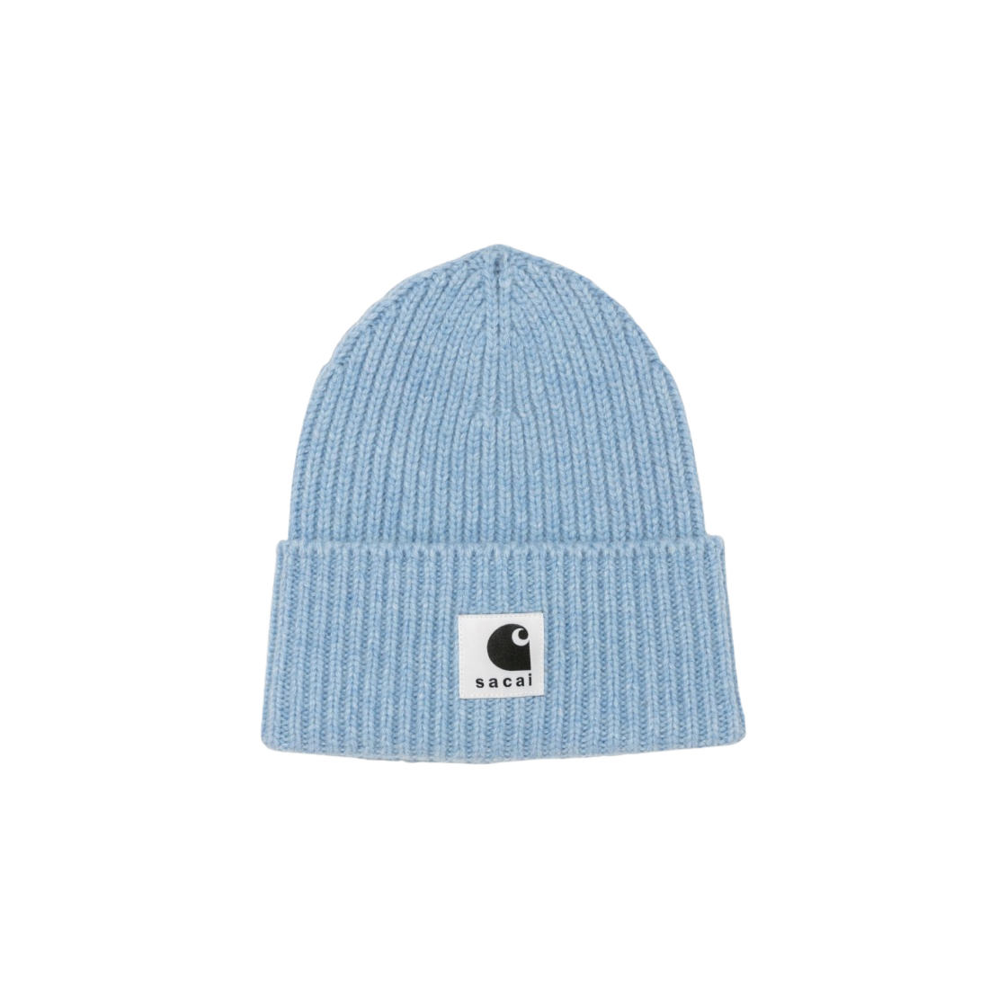 Sacai X Carhartt WIP Ribbed Beanie Light Blue | eBay UK