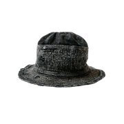 Kapital 11.5 oz. Black X Black Denim The Old Man and The Sea Hat Black