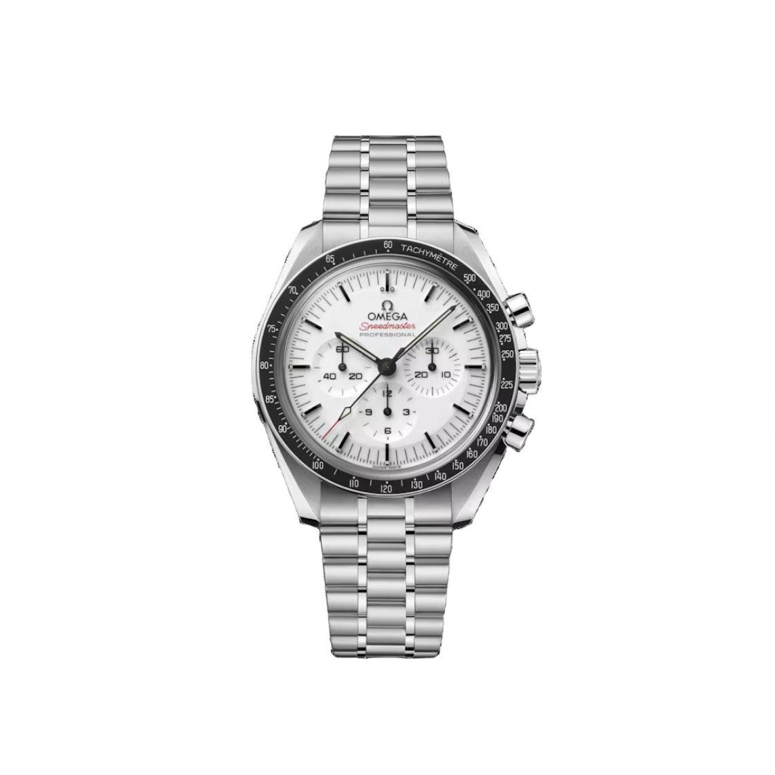 오메가 스피드마스터 문와치 프로페셔널 코 액시얼 마스터 크로노미터 스틸 화이트(Omega Speedmaster Moonwatch Professional Co Axial Master Chronometer Steel White)