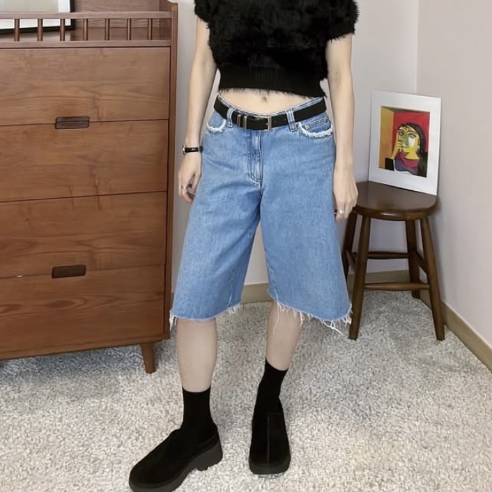 (W) UGG New Heights Clog Black 착용 스타일 - 1
